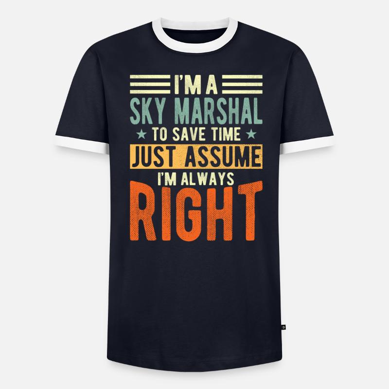 Maréchal du ciel T-shirt contrasté Homme