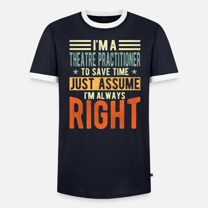 Theatre practitioner Men's Ringer Shirt