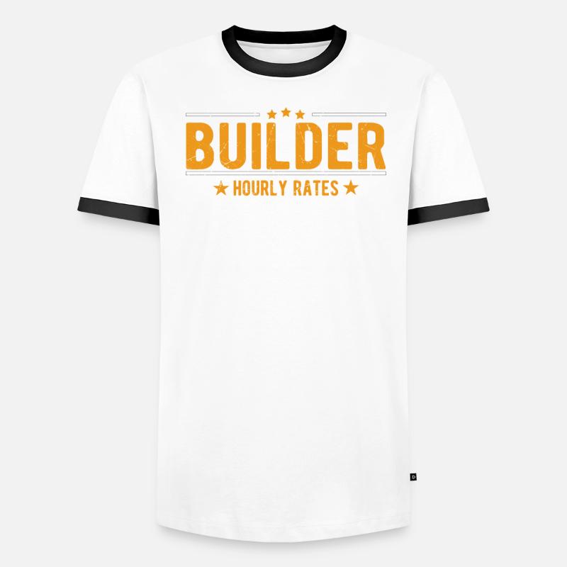 Client hourly wage Men's Ringer Shirt