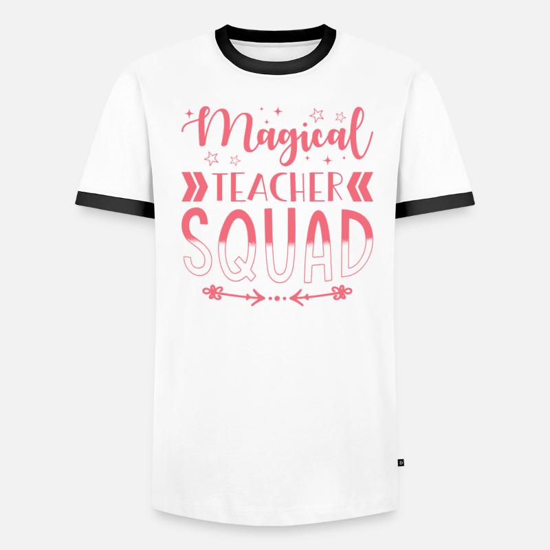 Équipe d’enseignants T-shirt contrasté Homme