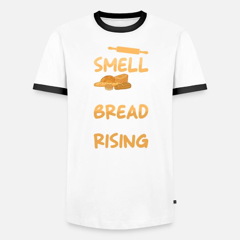 Bread lovers baker bake freshly baked bread Men's Ringer Shirt
