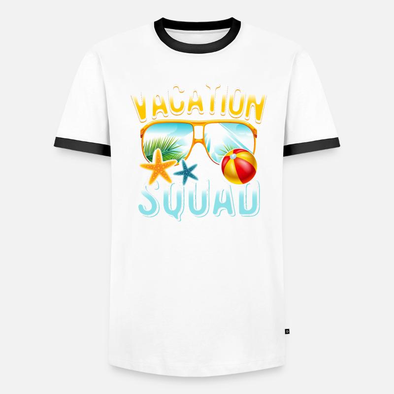Guide Vacation Squad #Guideonbreak T-shirt contrasté Homme