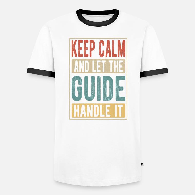 Guide Retro Gift Men's Ringer Shirt