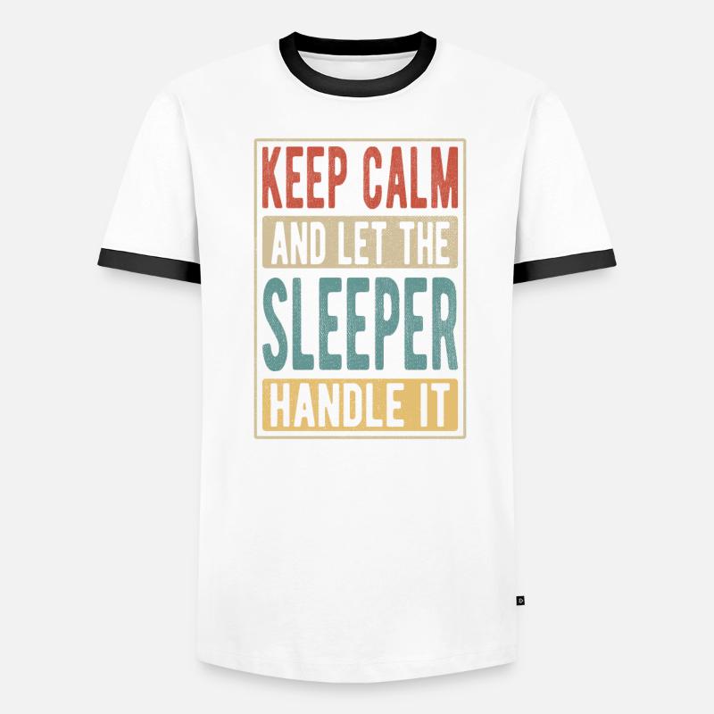 Sleeper Retro Gift Men's Ringer Shirt