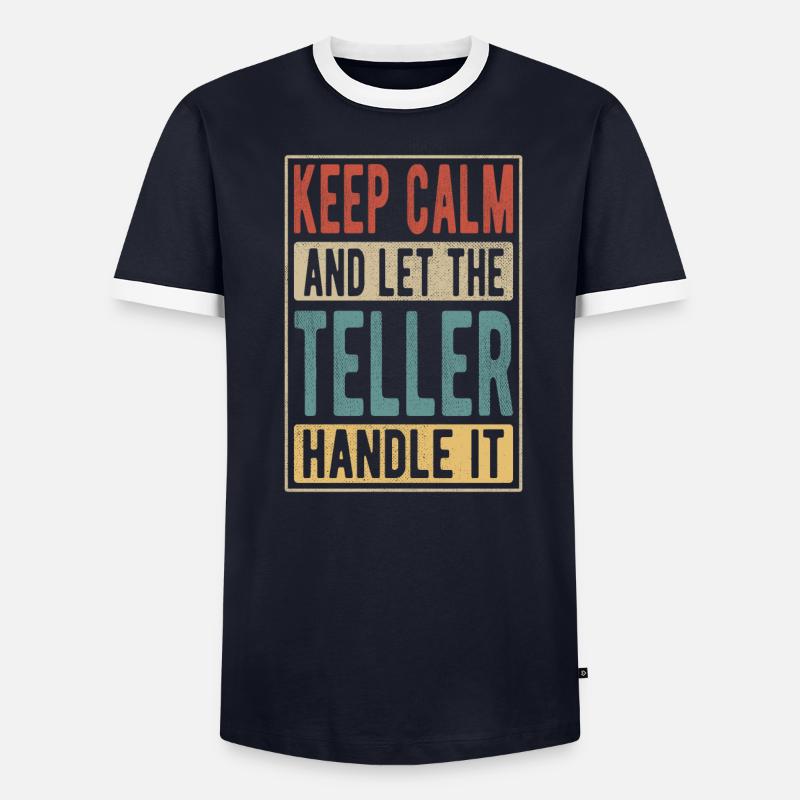 Cadeau rétro Teller T-shirt contrasté Homme