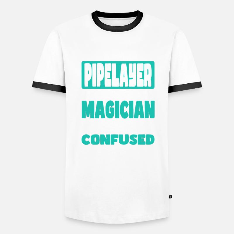 Poseur de canalisations T-shirt contrasté Homme