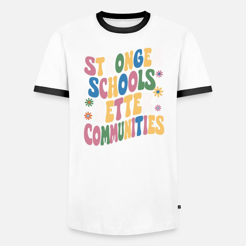 Stronger Schools, Better Communities Men's Ringer Shirt