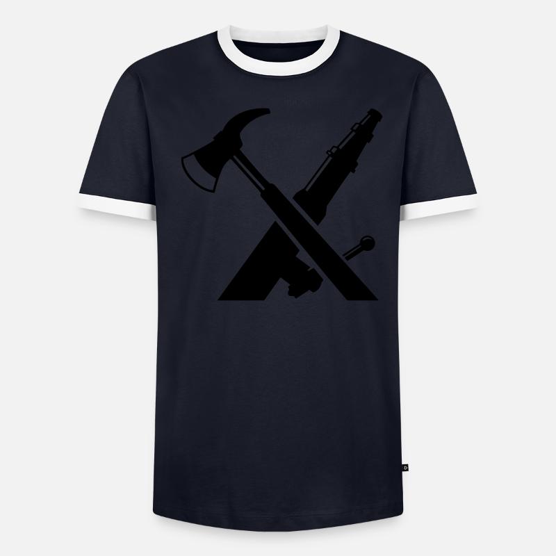 Firefighter Men's Ringer Shirt