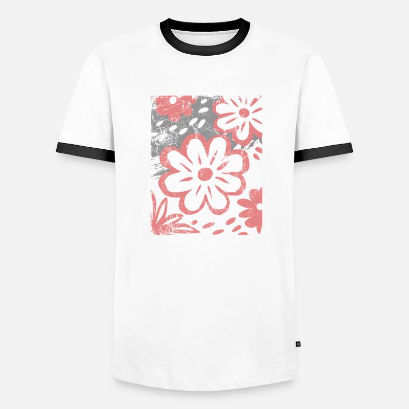 Flowers - Spring - Summer - Saying Men's Ringer Shirt