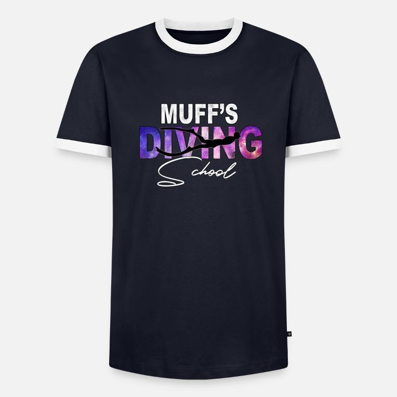 L’école de plongée de Muff T-shirt contrasté Homme