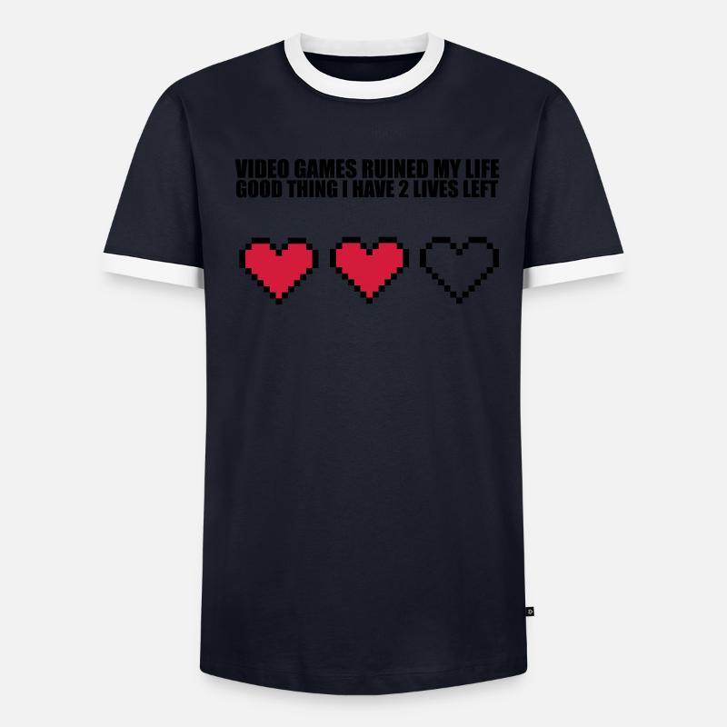 Extra Lives T-shirt contrasté Homme