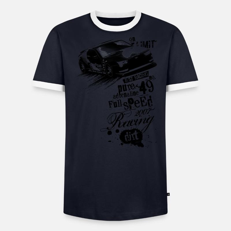 Pure Racing light Men's Ringer Shirt