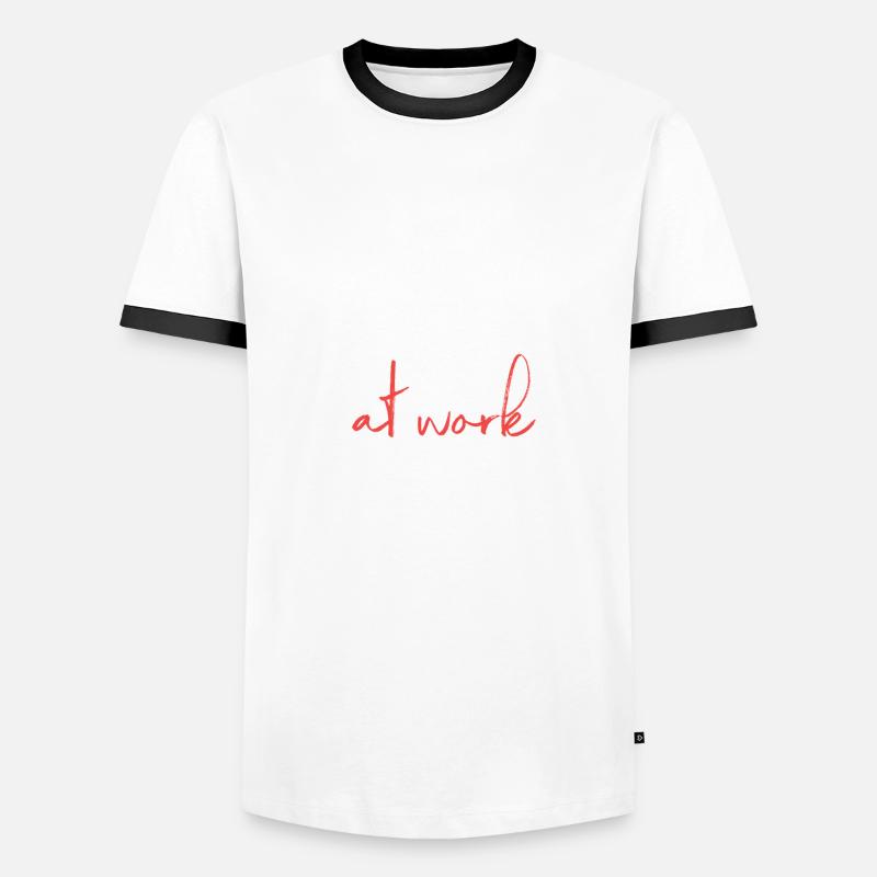 Startupper Startup at work Men's Ringer Shirt