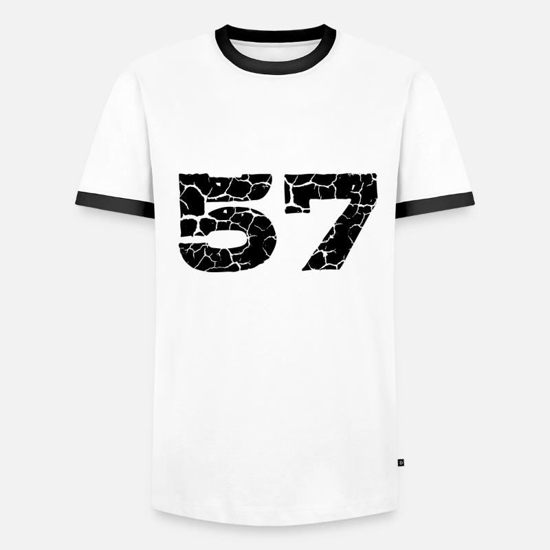 57 number jersey Men's Ringer Shirt