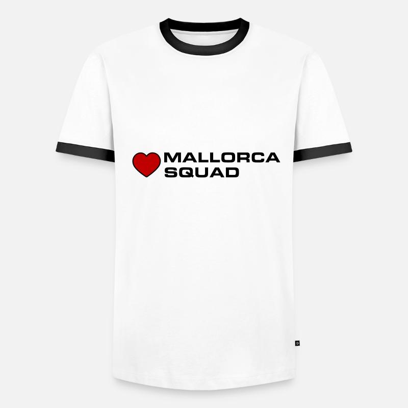 Mallorca Squad Männer Kontrast-T-Shirt