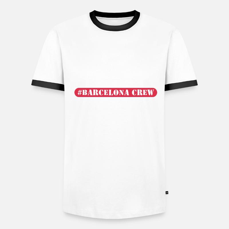 Équipage de Barcelone T-shirt contrasté Homme