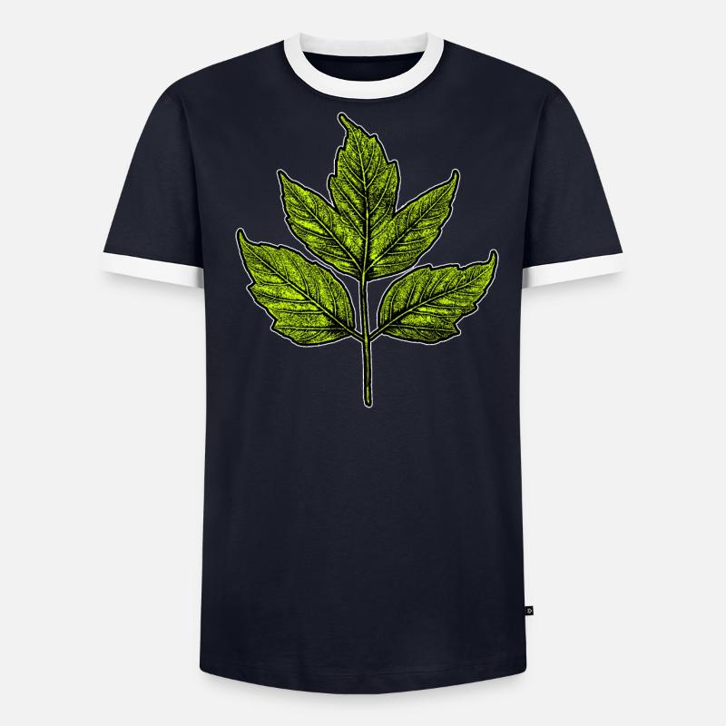 Leaf - Ash Maple Men's Ringer Shirt