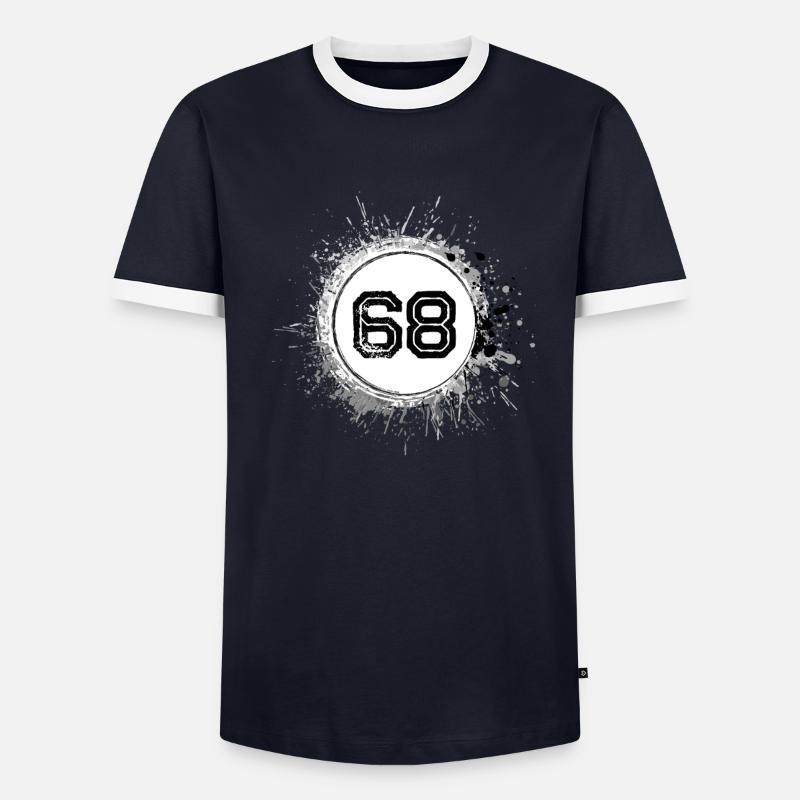 68 Nombre d’objets blob T-shirt contrasté Homme