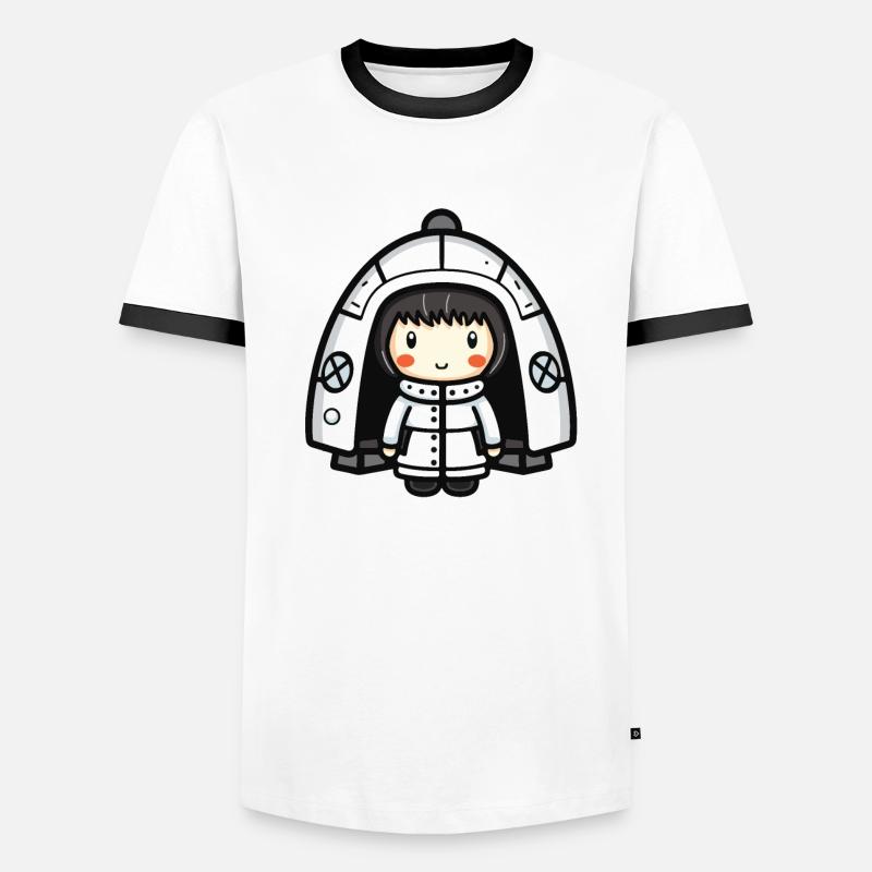 Igloo Eskimo Winter Comic Men's Ringer Shirt