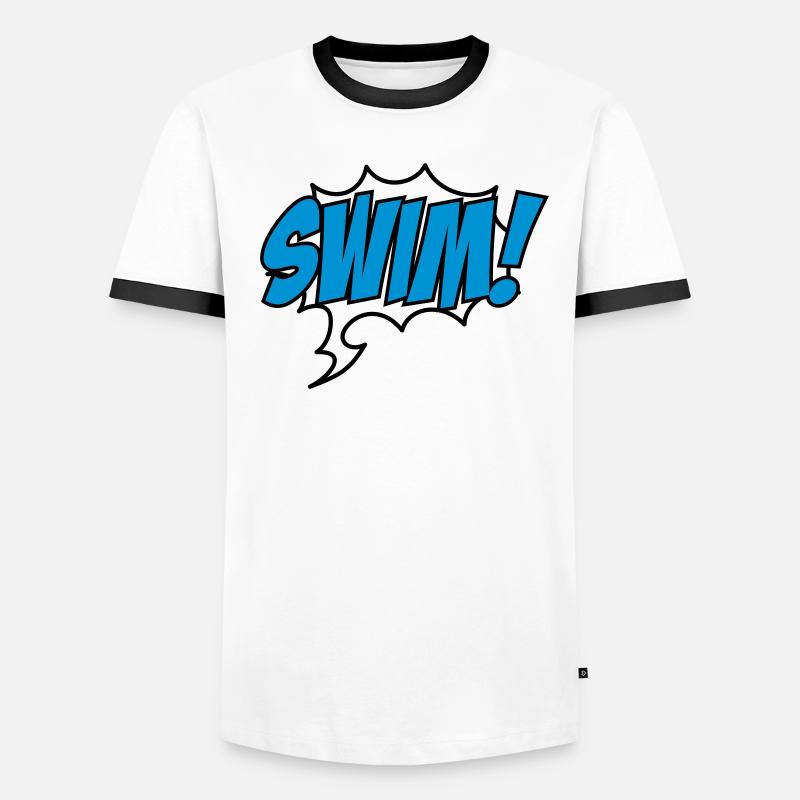 swim Männer Kontrast-T-Shirt