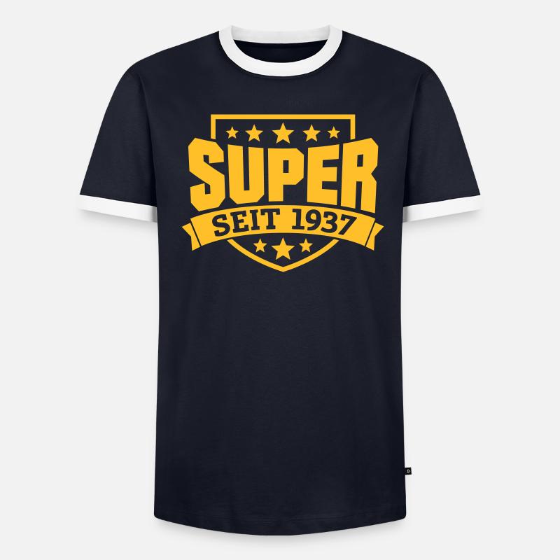 Super seit 1937 Männer Kontrast-T-Shirt