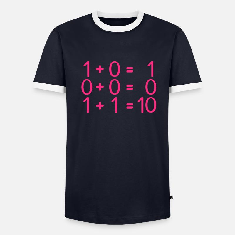 Programmeurs de règles en informatique T-shirt contrasté Homme