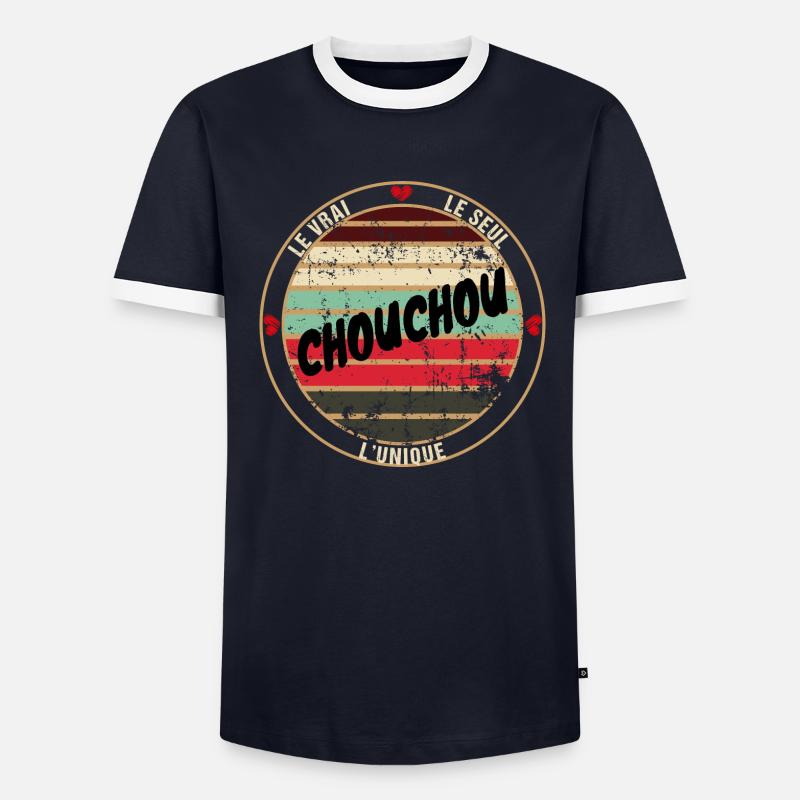 Le vrai le seul l'unique chouchou T-shirt contrasté Homme