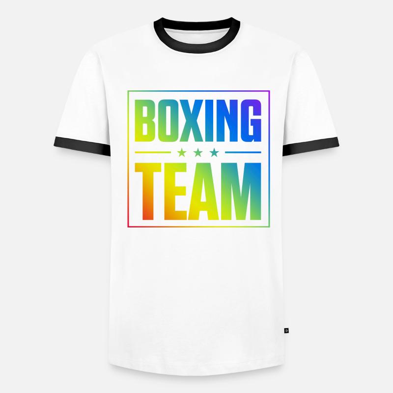 Équipe de boxe T-shirt contrasté Homme