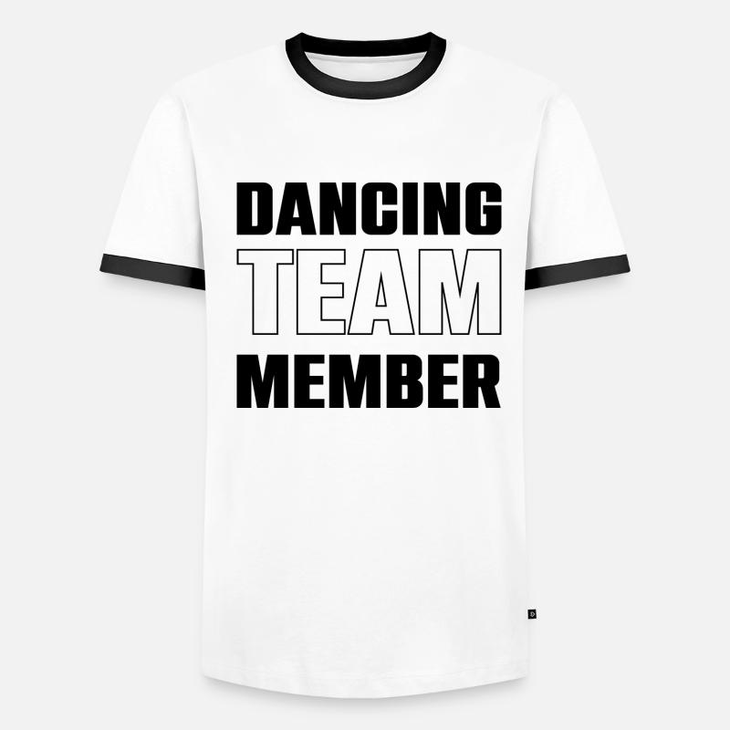 Équipe de danse T-shirt contrasté Homme