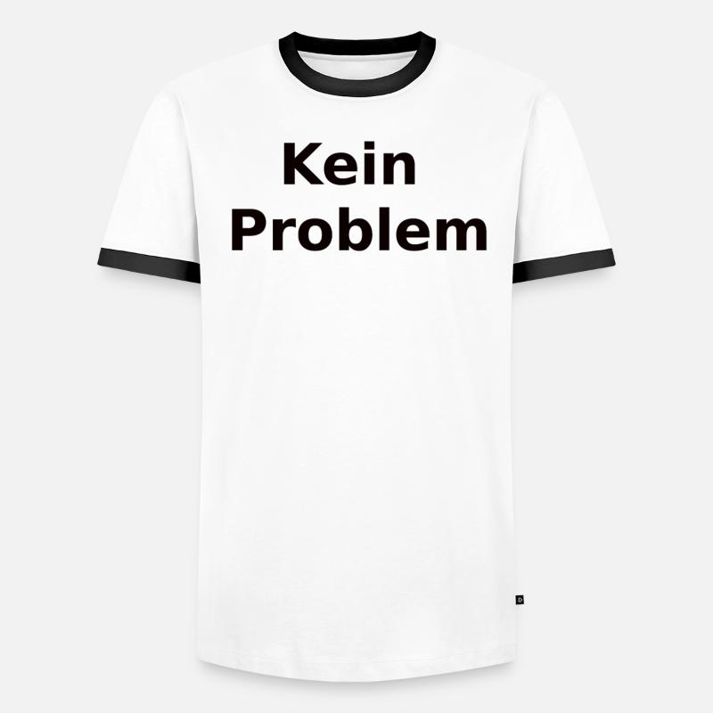 No problem Men's Ringer Shirt