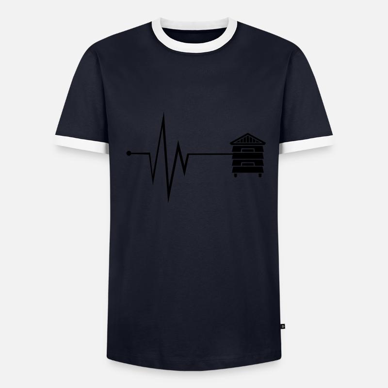Honig Puls Männer Kontrast-T-Shirt