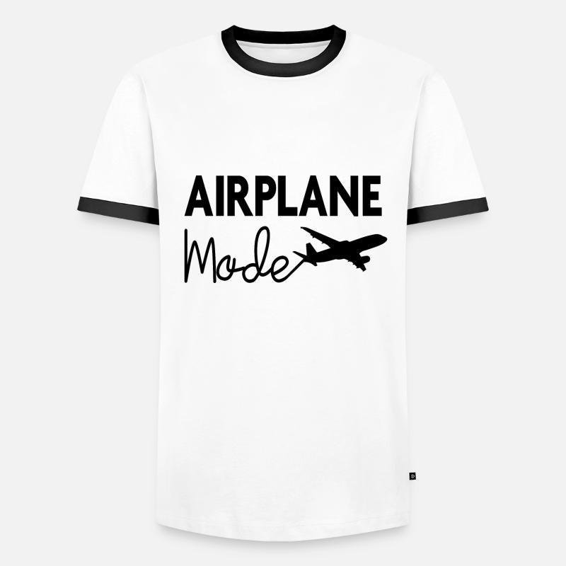 Mode avion T-shirt contrasté Homme