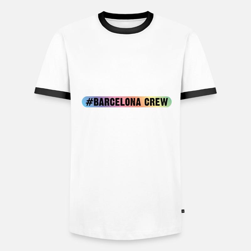 Équipage de Barcelone T-shirt contrasté Homme
