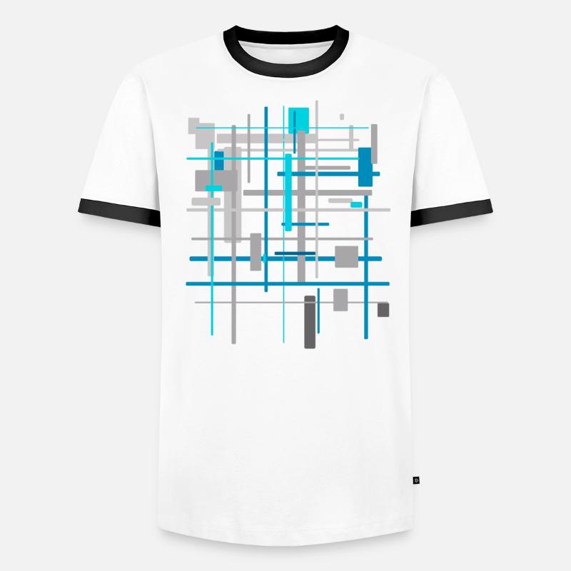 Modèles d’architecture T-shirt contrasté Homme
