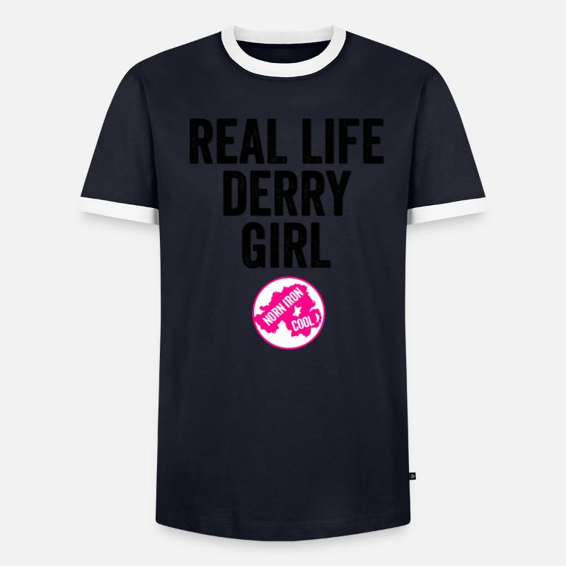 Echte Derry Girls Männer Kontrast-T-Shirt