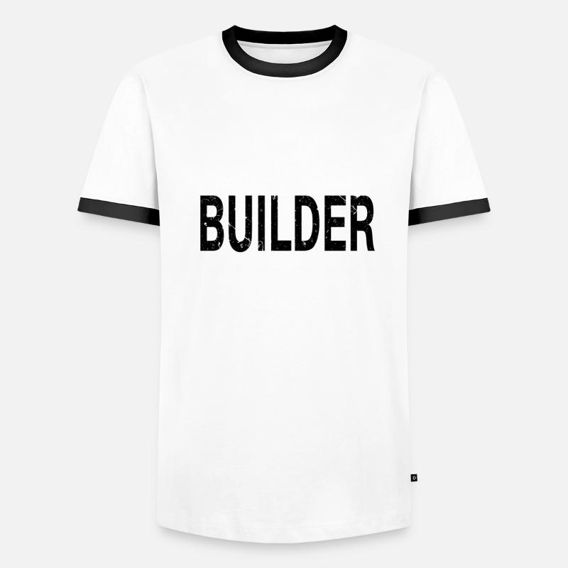Meilleur Builder Ever Builder Gift T-shirt contrasté Homme