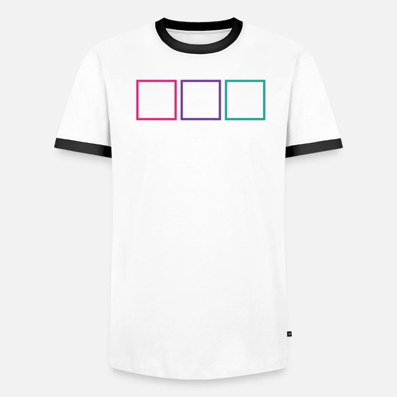 Ne changez jamais un marathon de coureur de système de course T-shirt contrasté Homme