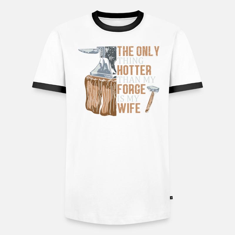 La seule chose qui est plus difficile que T-shirt contrasté Homme