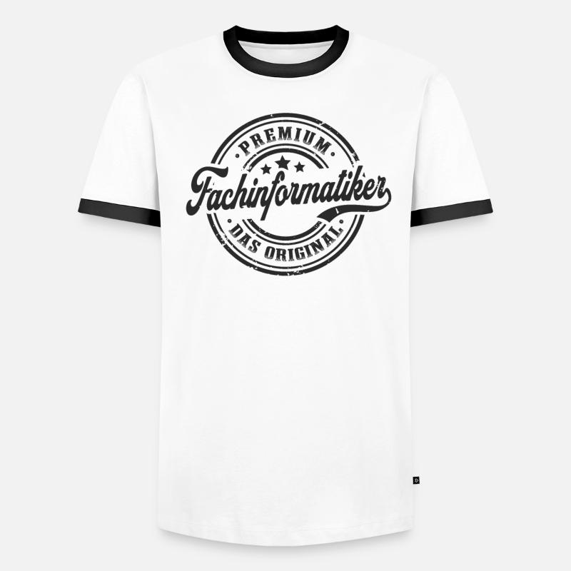 Fachinformatiker Original Fachinformatik Männer Kontrast-T-Shirt