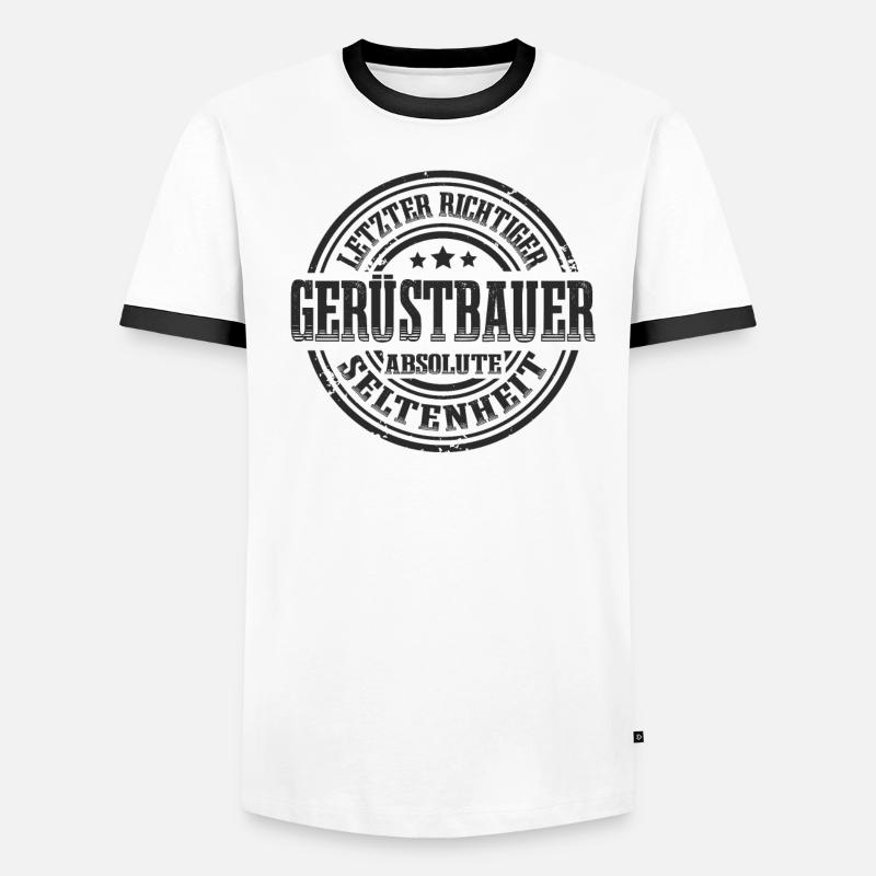 Gerüstbauer Absolute Seltenheit Männer Kontrast-T-Shirt