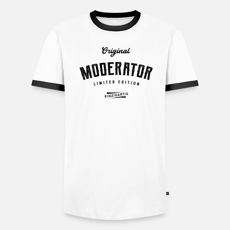 Moderator Limited Edition Männer Kontrast-T-Shirt