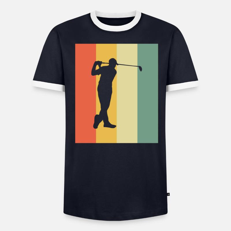 Golfeurs T-shirt contrasté Homme