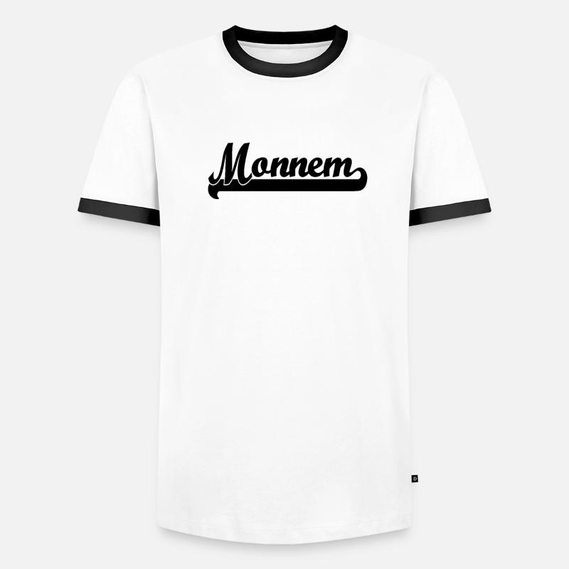 Mannheim Monnem Mannem MA Waldhof Wasserturm Männer Kontrast-T-Shirt