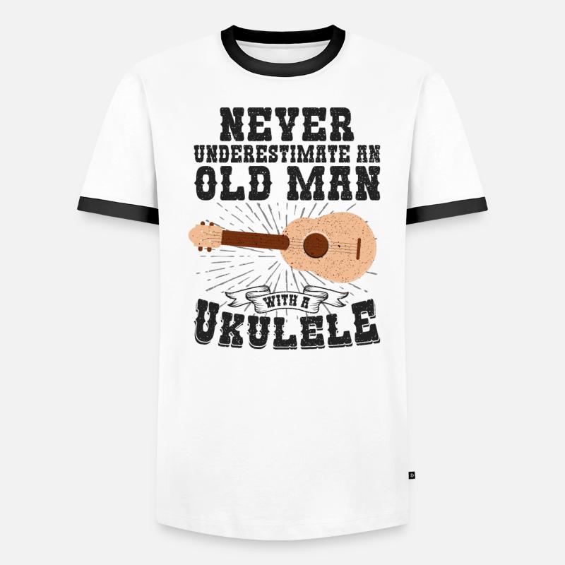 ukulele Men's Ringer Shirt