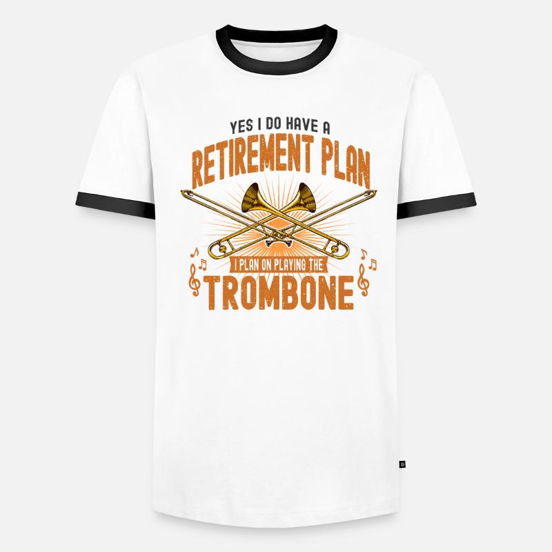 trombone Men's Ringer Shirt