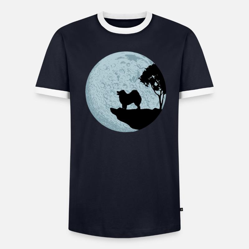 Samoyède T-shirt contrasté Homme