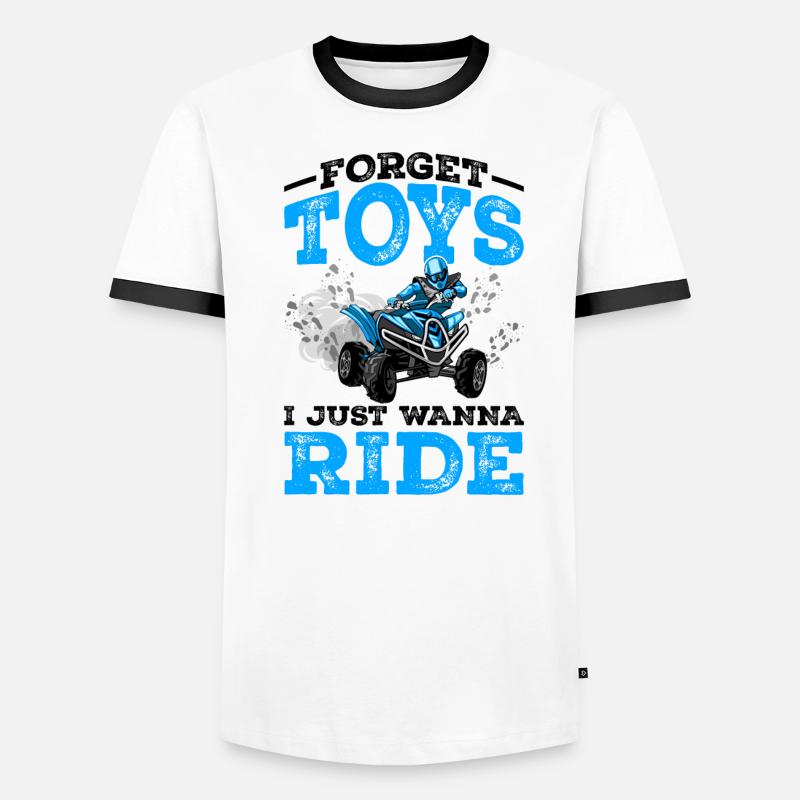 Quad Männer Kontrast-T-Shirt