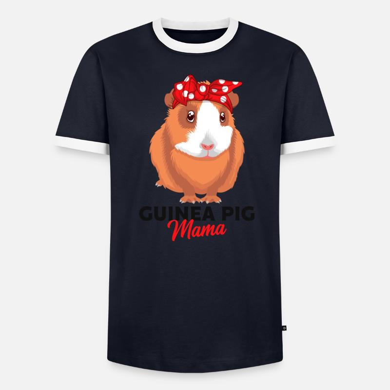 Cochon d'Inde T-shirt contrasté Homme