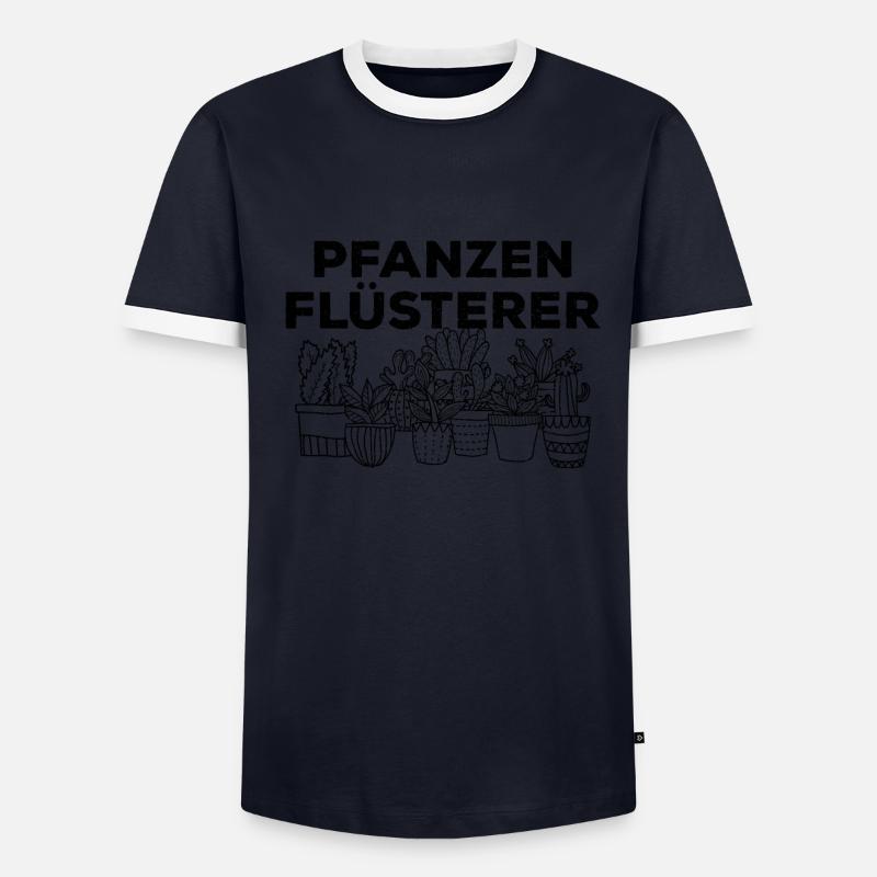 Gärtner Männer Kontrast-T-Shirt