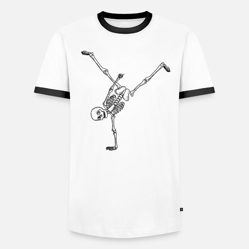 Breakdancing Men's Ringer Shirt